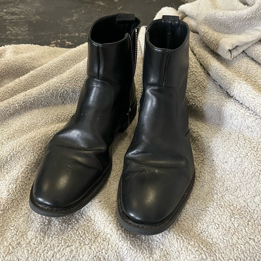 H&M Zip Ankle Boots